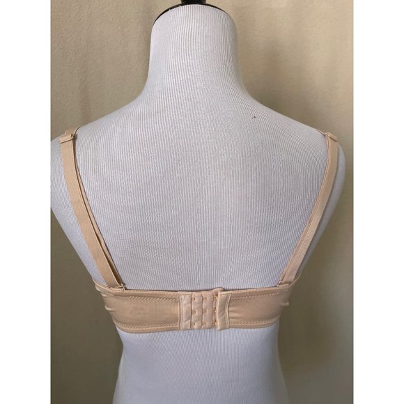 Cream Medium Coverage 5-Way Strap Push-Up Padded Bra - 36D - Picture 6 of 10